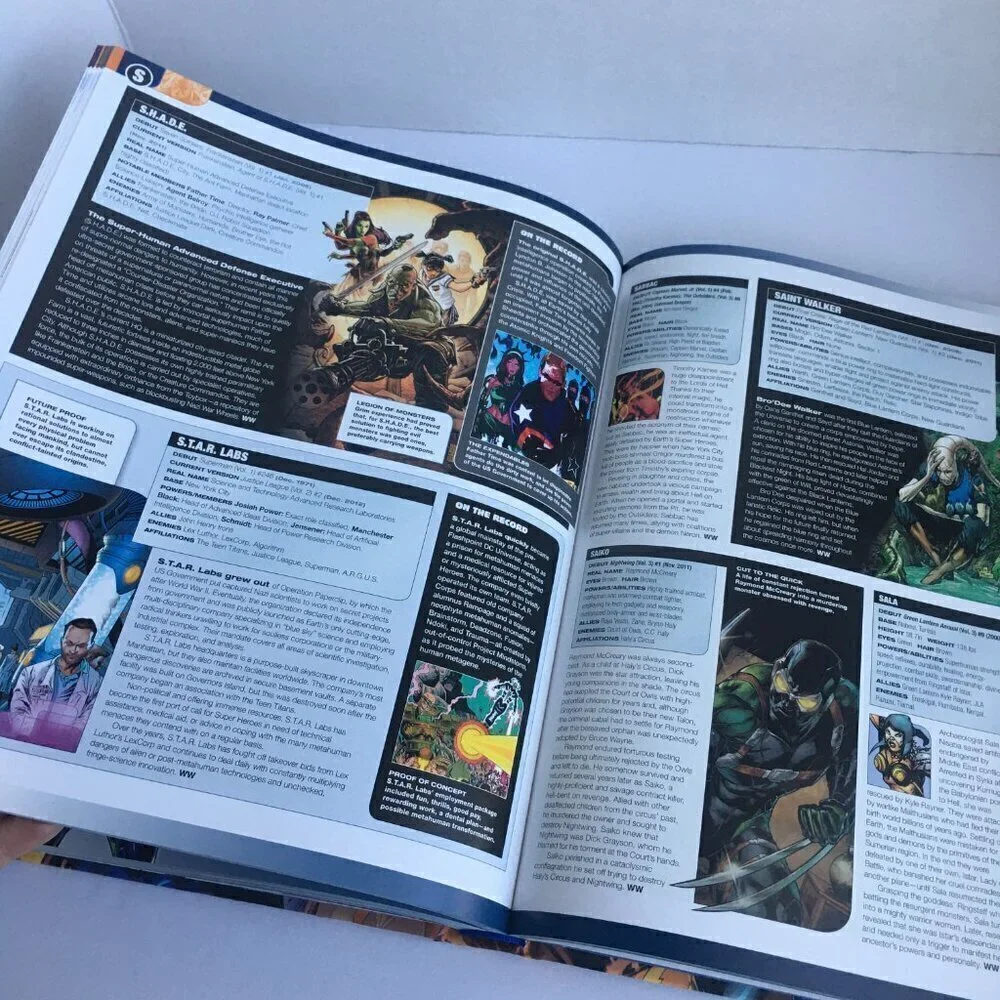 Kids Book - DK The DC Comics‎ Encyclopedia, Definitive Guide To The Characters